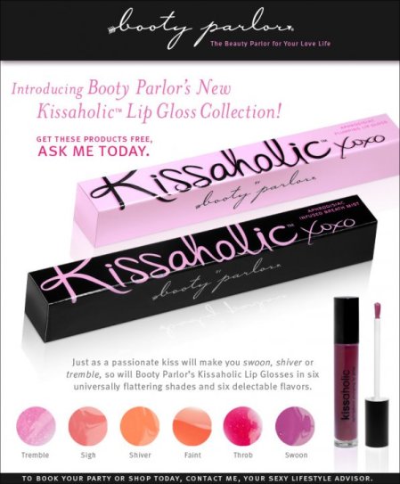 New Launch of Kissaholic - now sold seperately